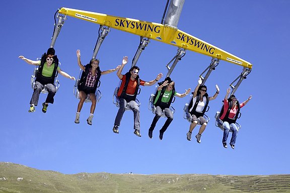 Sky swing - Serfaus-Fiss-Ladis / Tyrol - www.foto-mueller.com